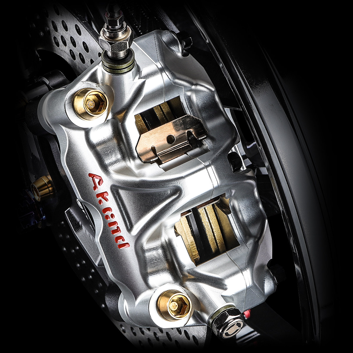 akcndd10辐射卡钳改装九号e100e125n90小牛电动车刹车装置