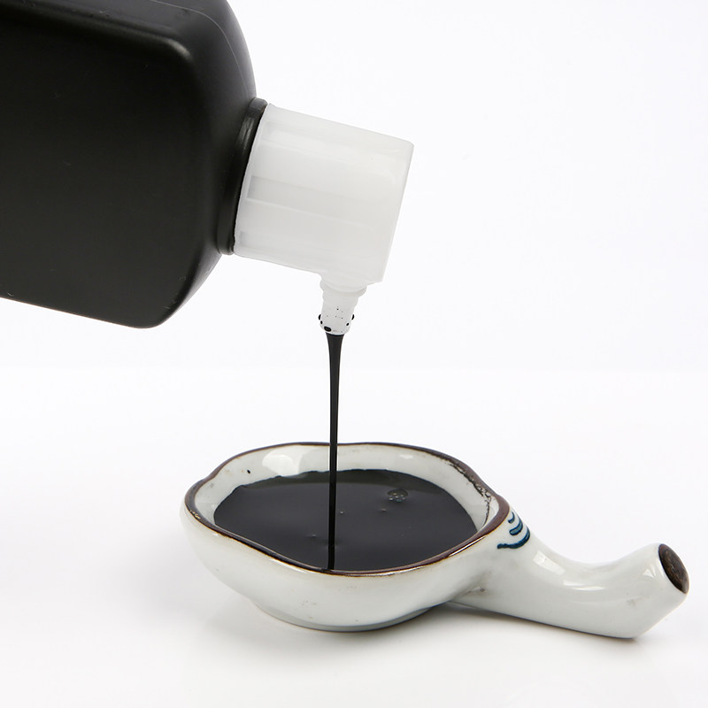 正品金色黑色书法墨汁120g250g500大小瓶装墨水金墨文房墨汁