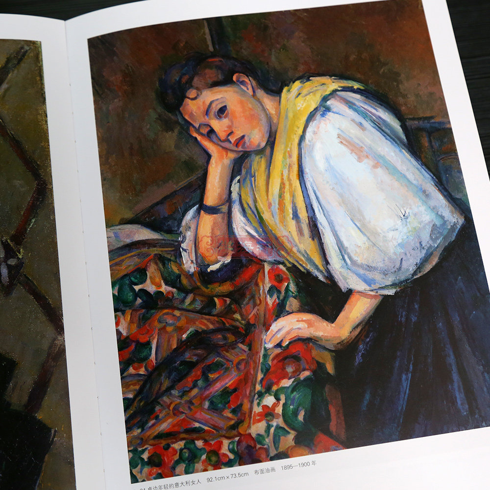 塞尚 印象派与后印象派时期艺术 邵军 油画作品鉴赏临摹范画美术画册