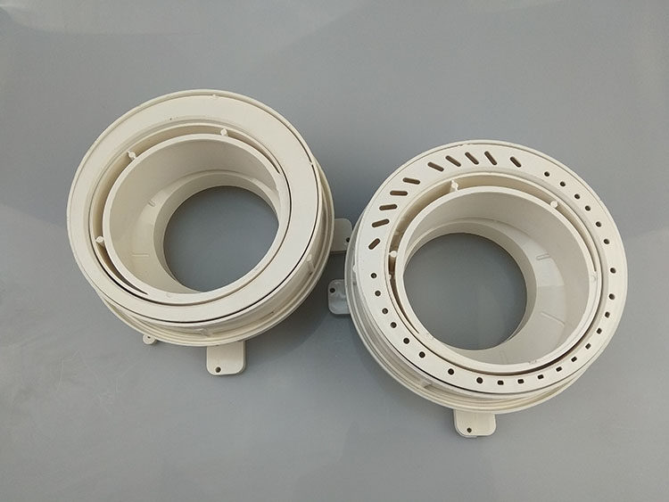 排漏宝pvc止水节可移位积水处理器排水管配件预埋偏心可调节110