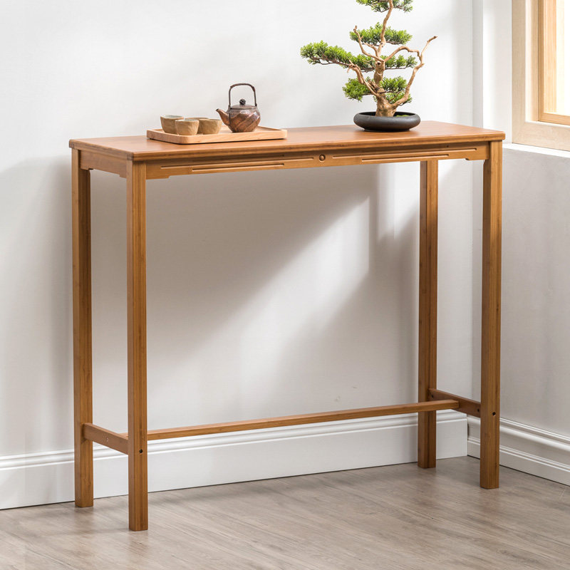 入户条几竹实木条案新中式玄关桌子靠墙玄关桌案台现代简约玄关台