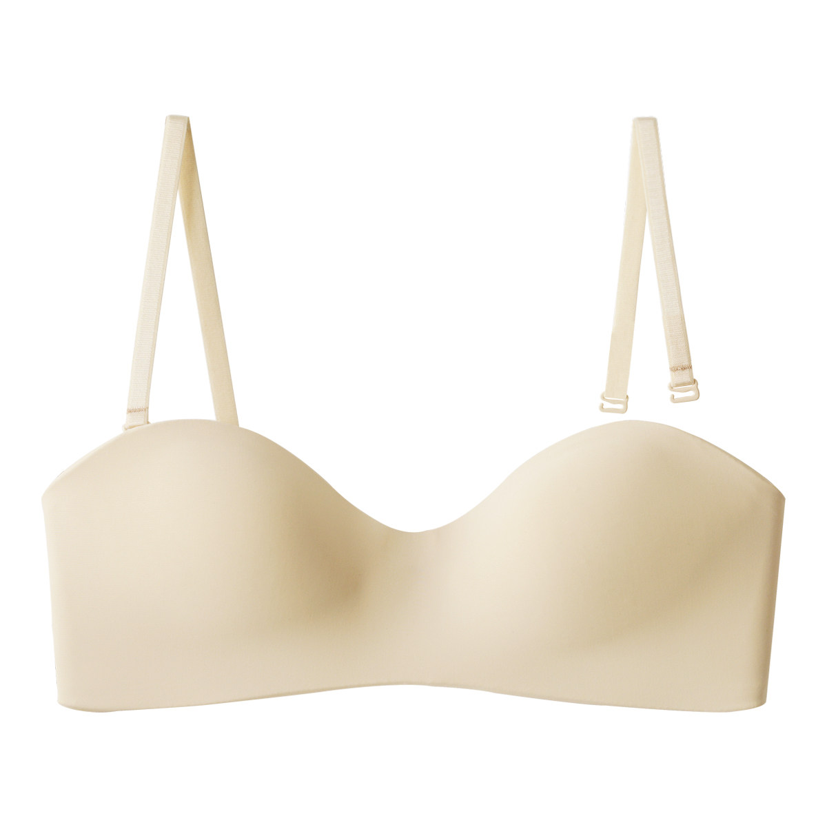 无肩带内衣女隐形抹胸式文胸罩裹胸无痕无钢圈薄款小胸聚拢防滑