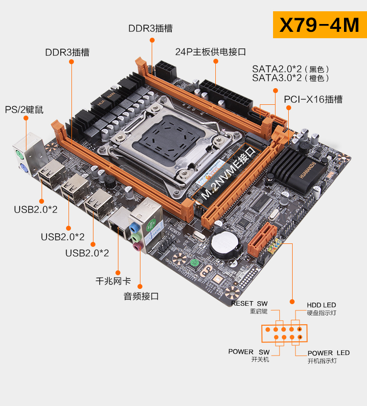 x79主板跳线图解图片