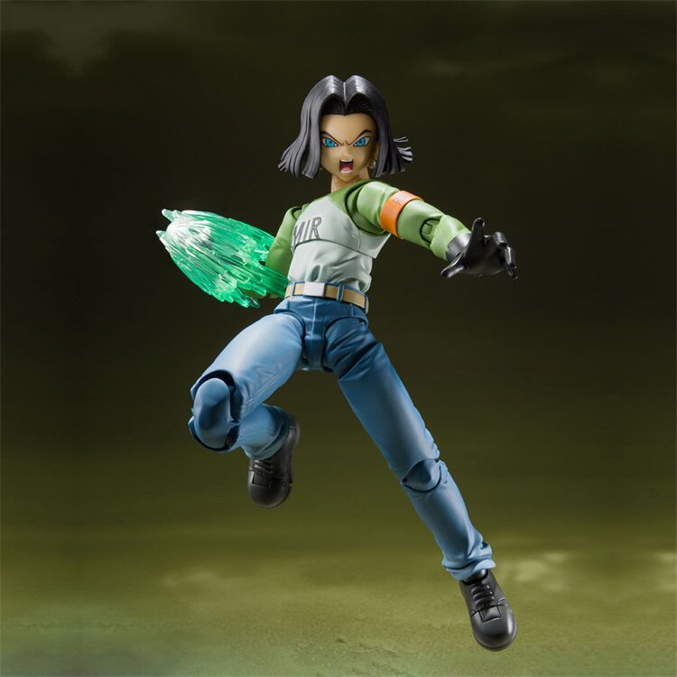 18号魂限shf龙珠超人造人17号万代现货宇宙生存篇可动