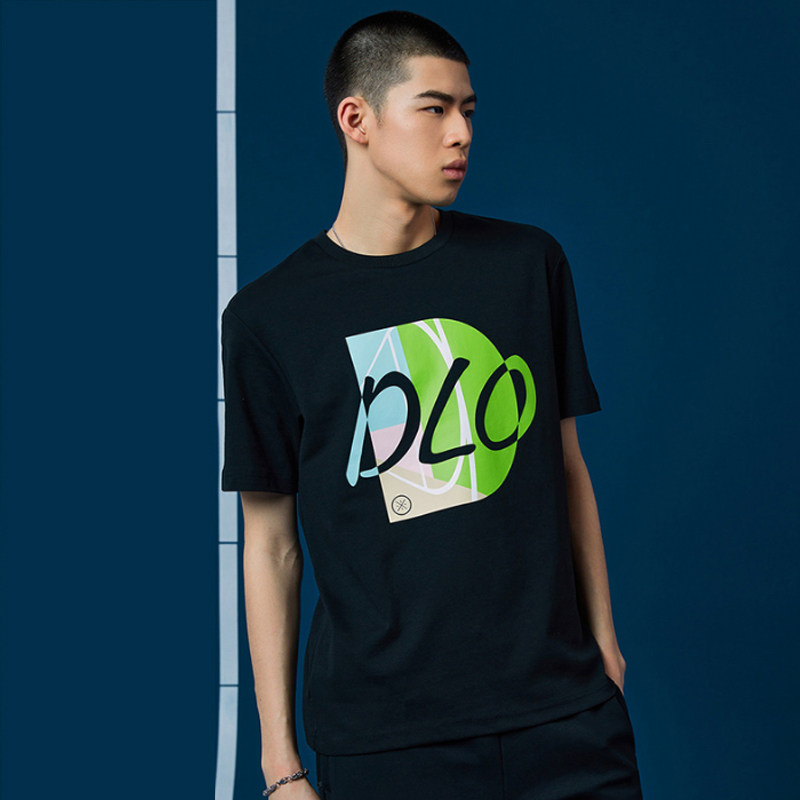 李宁韦德短袖恤男2022夏季新款棉质休闲运动透气运动t恤