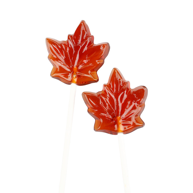 加拿大特产枫叶棒棒糖canadatrue天然糖浆进口零食传统糖果