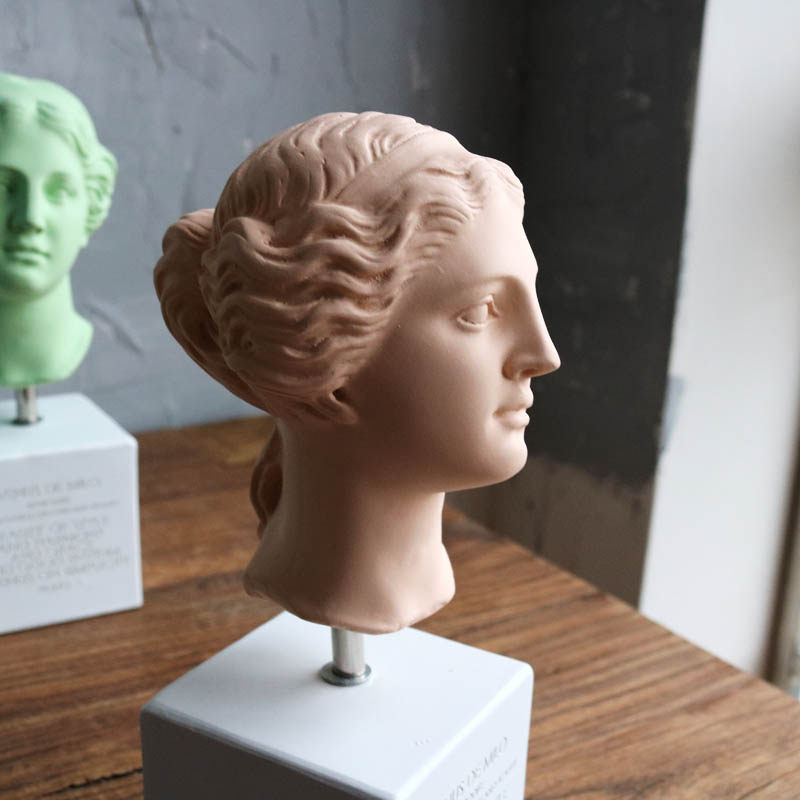 w1962新品复古健康女神海吉亚hygeia维纳斯树脂雕像摆件