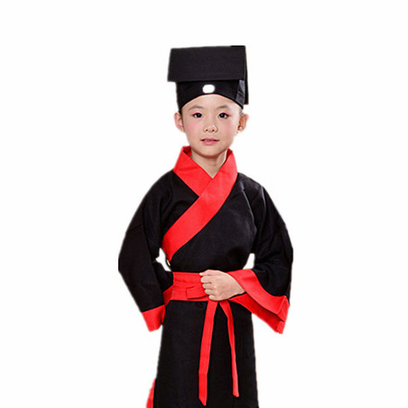 书生古装帽子教书先生帽子才子秀才帽子儿童儒生帽子古代帽子男