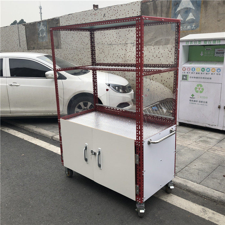 定制摆摊多功能组装装小推车章鱼小丸子凉皮凉拌餐车