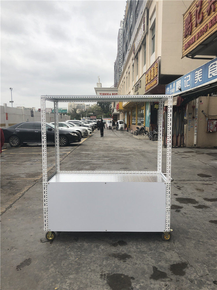 小吃摆摊推车餐车超长14米多功能组装超强承重餐车