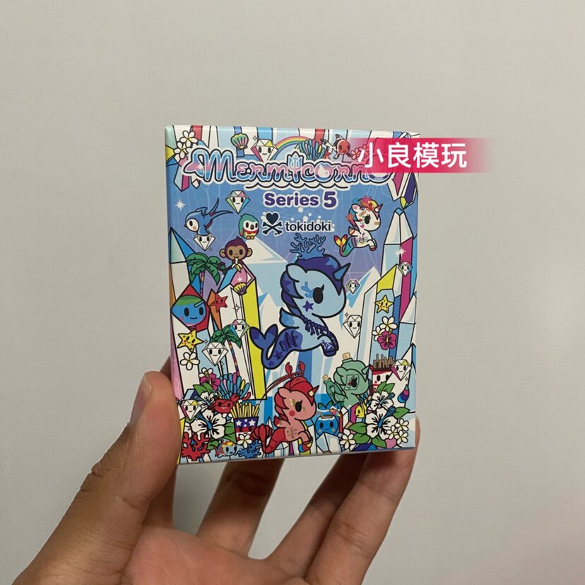 tokidoki淘奇多奇独角兽美人鱼系列盲盒五代确认透明潮玩盲盒