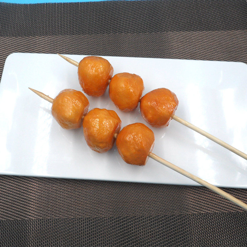 咖喱模型仿真鱼蛋鱼蛋串仿真水果