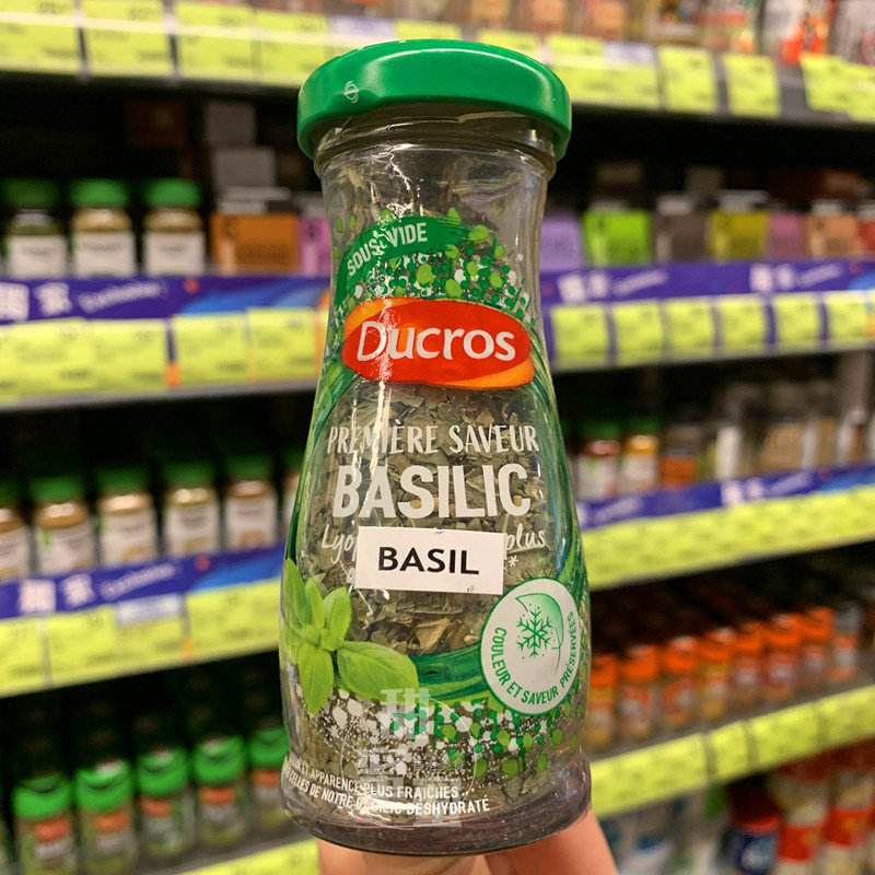 香港代购法国ducrosbasilic紫苏叶3.5g中西餐调味料复合食品调味剂
