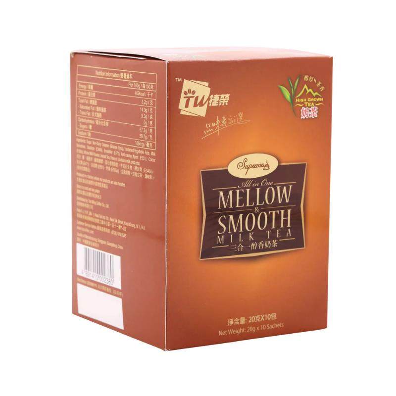 现货正品香港代购tw捷荣三合一进口港版醇香奶茶20gx10小包