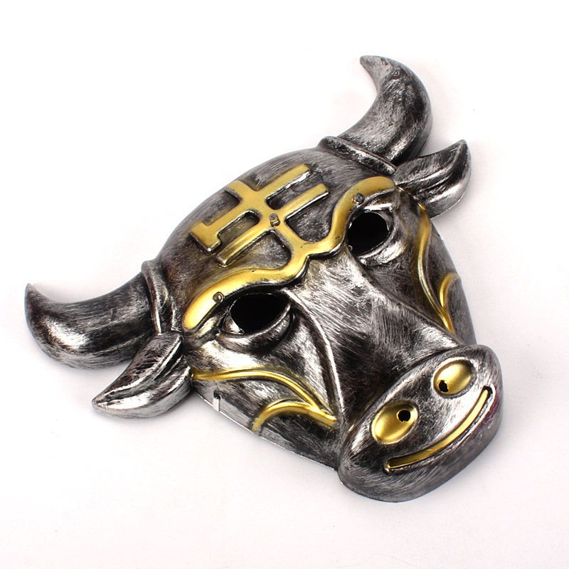 热销卡通发光儿童娃娃牛头孙悟空闪光奥特曼面具发光玩具