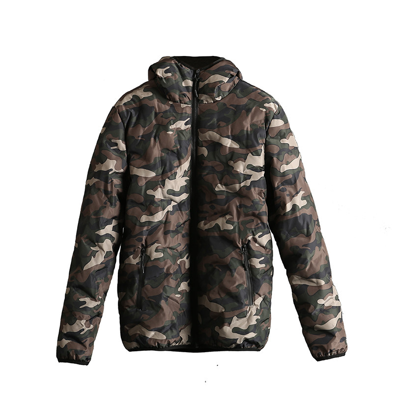 加拿大极地系列!8000mm防暴雨级秋冬男士户外迷彩全压胶羽绒棉服