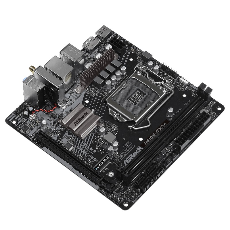 asrock华擎科技h410mitxacintel十代itx主板h410支持主板