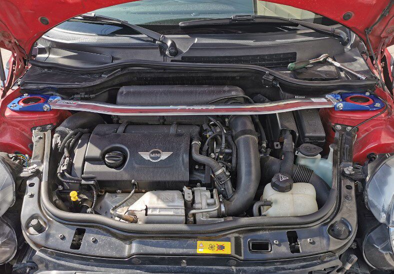 minir55平衡杆前顶r56加固底盘改装防倾拉杆全车改装套件