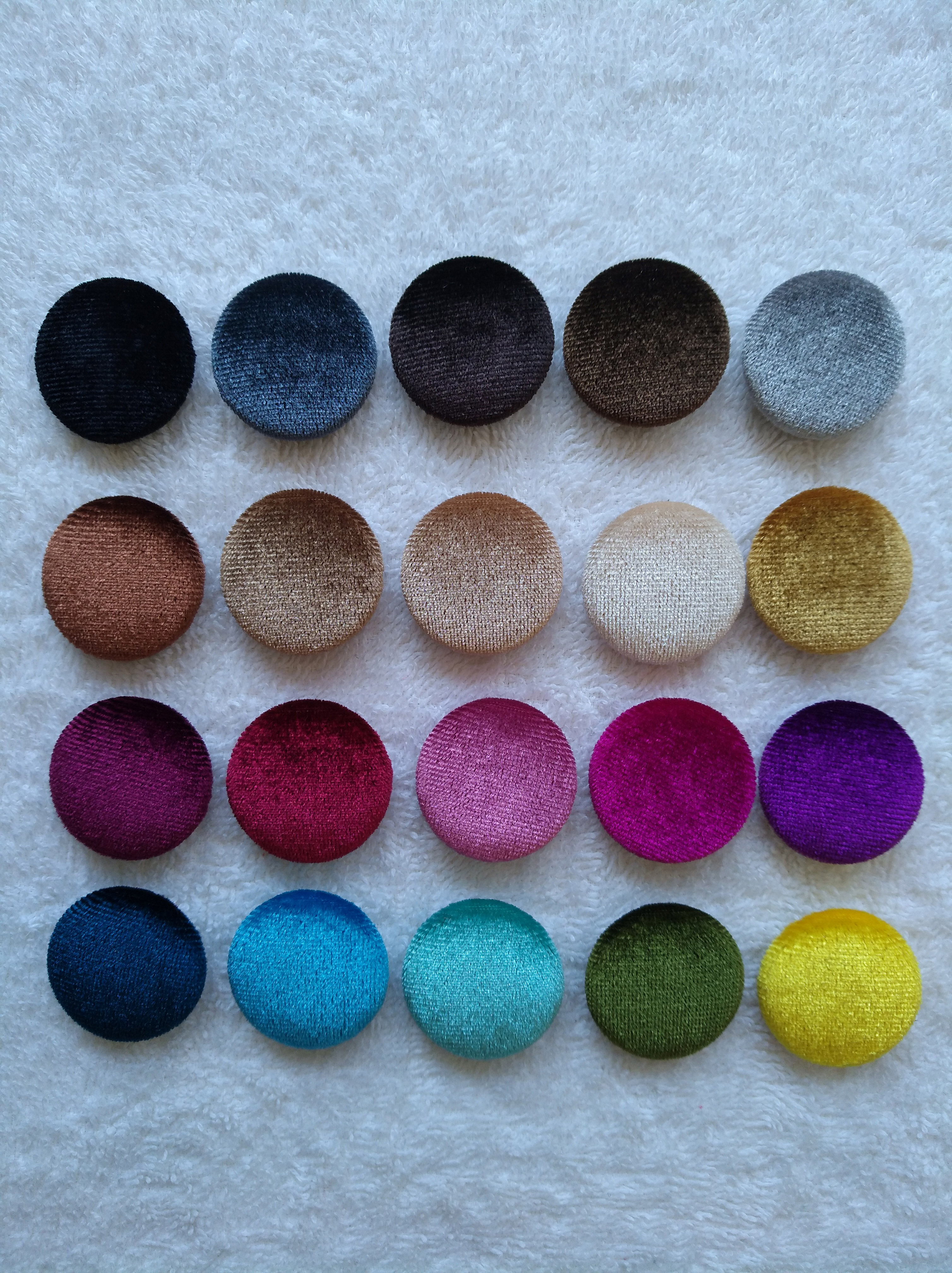 金丝绒纽扣毛呢大衣扣羊绒大衣扣通用圆形大扣子西装灯芯绒黑色扣