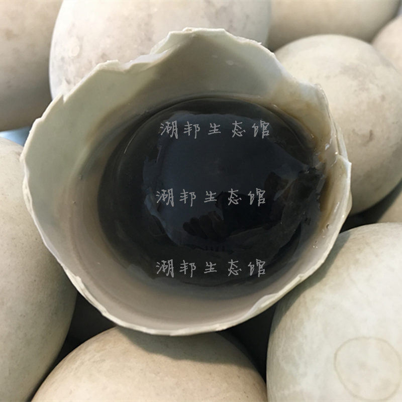 微山湖特产臭鸭蛋臭咸鸭蛋臭蛋黑蛋新鲜鸭蛋咸蛋10枚75克包邮