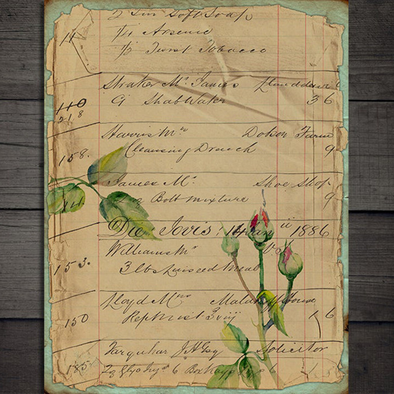 junkjournal尺寸复古打底素材拼贴英文报纸哥特贴纸