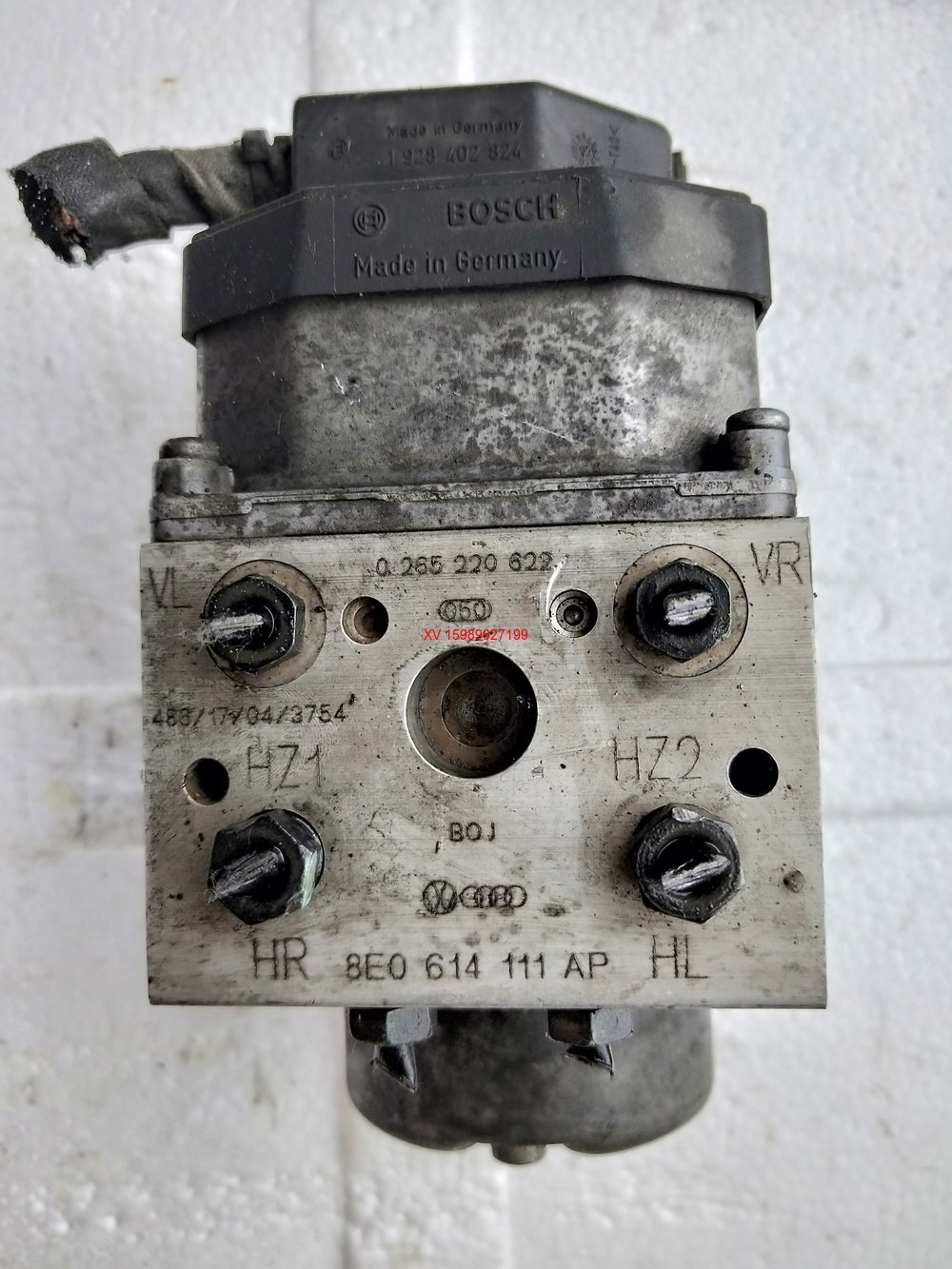 适用斯柯达速派奥迪a6刹车控制液压制动abs刹车泵abs