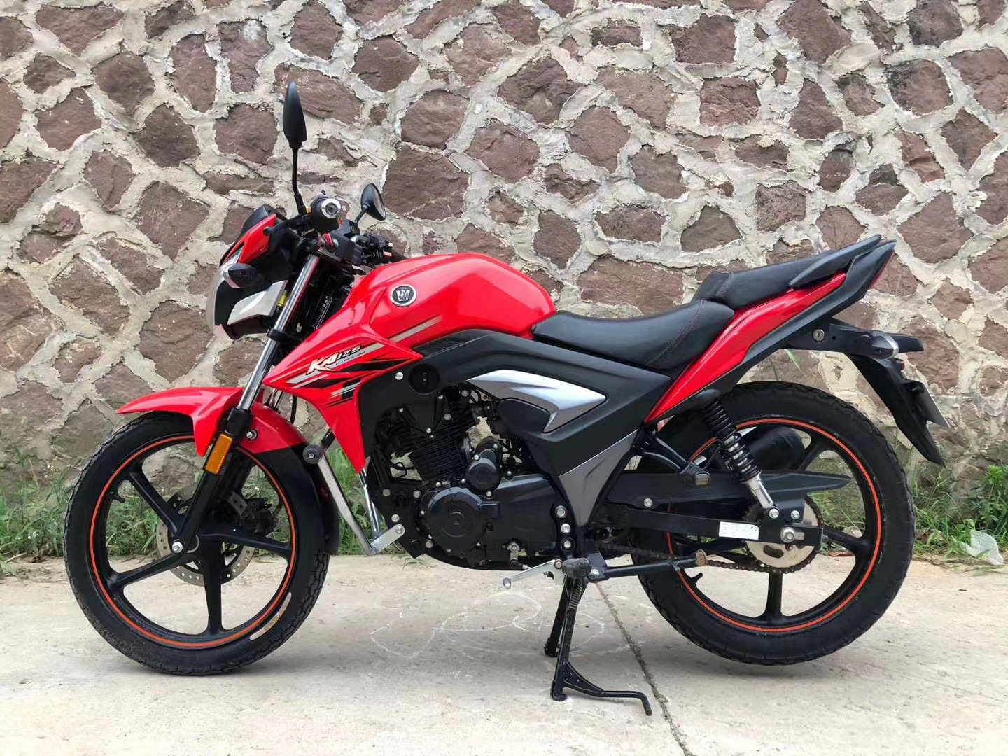 二手豪爵翼爽dm125cc超级骊爽迪爽小钢炮dk男装摩托车整车