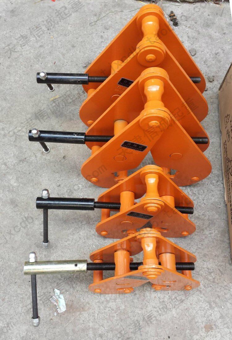 工字钢夹钳钢轨夹持器轨道夹持器钢轨夹钳夹具yc型1t2t3t5吨