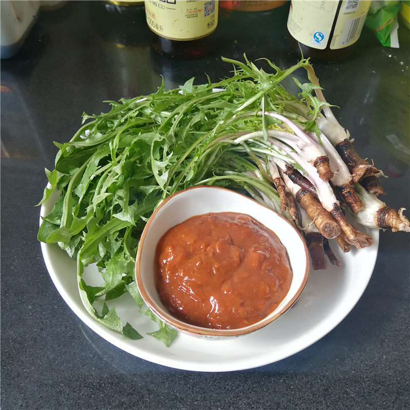 新鲜长白山野生蒲公英野菜婆婆丁蘸酱菜带根500克其它