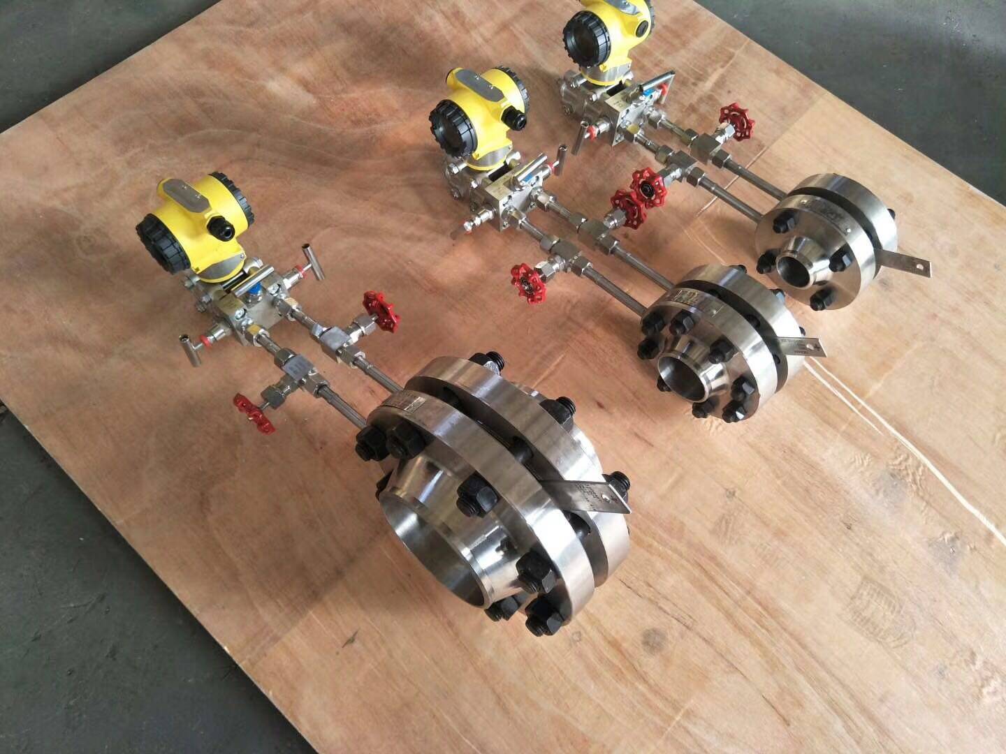 智能一体式孔板流量计差压节流装置液体蒸汽煤烟流量计