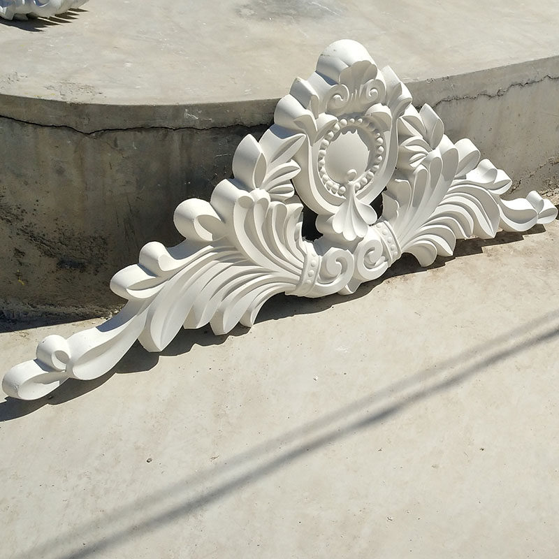 外墙石膏贴花花饰窗花15米06米自建建房别墅石膏线条