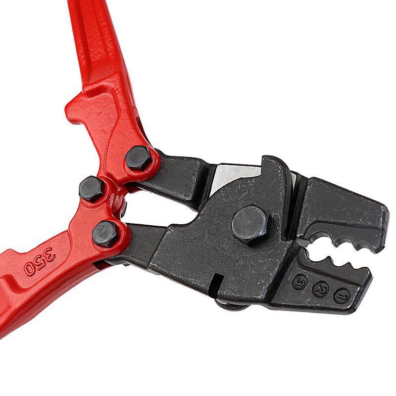 压接台湾opt手动钢索钳铝套管hs10强力压线压线钳