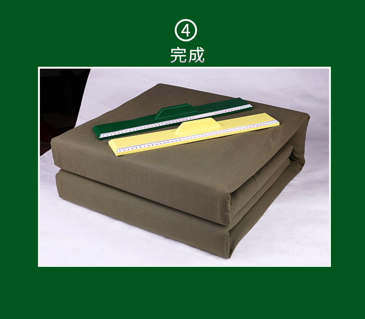 内务新款塑料夹板部队神器辅助豆腐板叠军训叠衣板