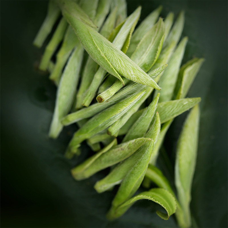 吉顺号2020景谷大白古树银芽特白毫银针357克饼茶白毫银针