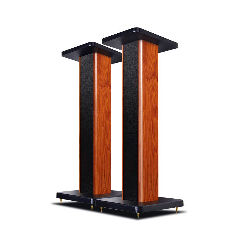 美之声m101音箱支架落地式实木环绕架子木质书架音响脚架通用结实