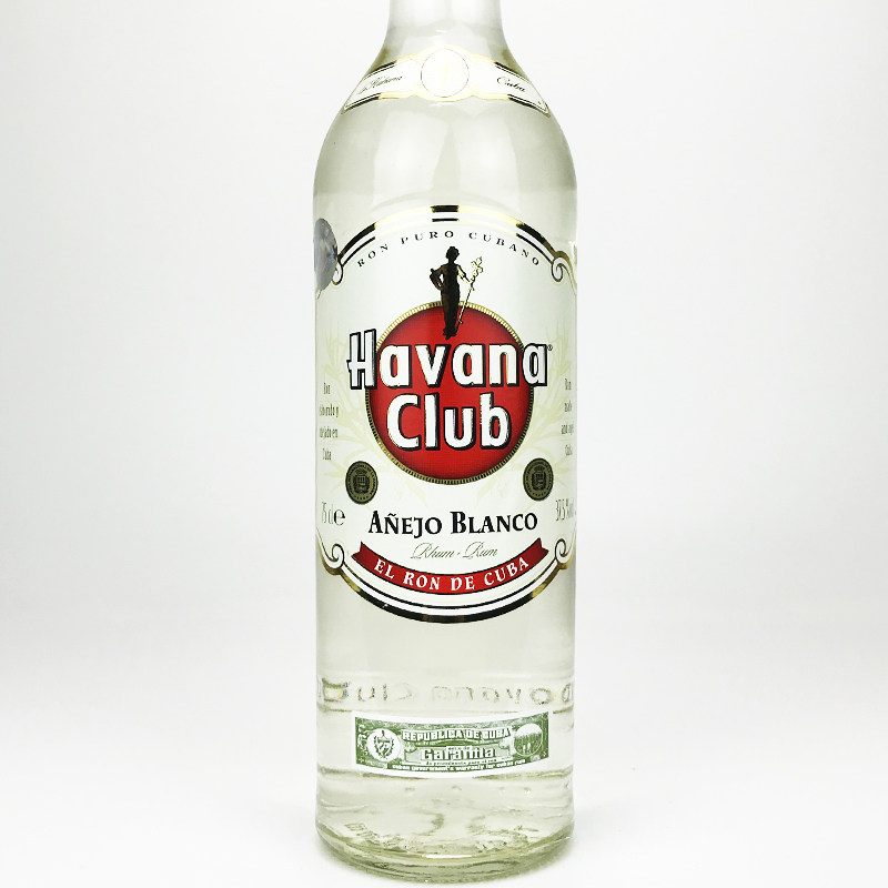 哈瓦那俱乐部白朗姆朗姆havanaclub古巴进口洋酒700ml朗姆酒