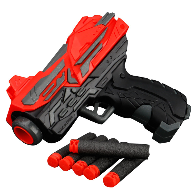 峰佳异次元战神圣冰手动电动软弹枪连发手枪可发射子弹儿童玩具枪