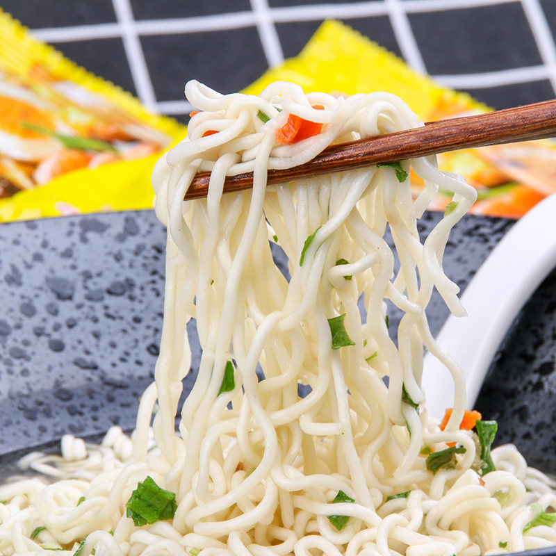 华丰三鲜伊面原味78g*24袋整箱方便面泡面速食面干脆面即食面