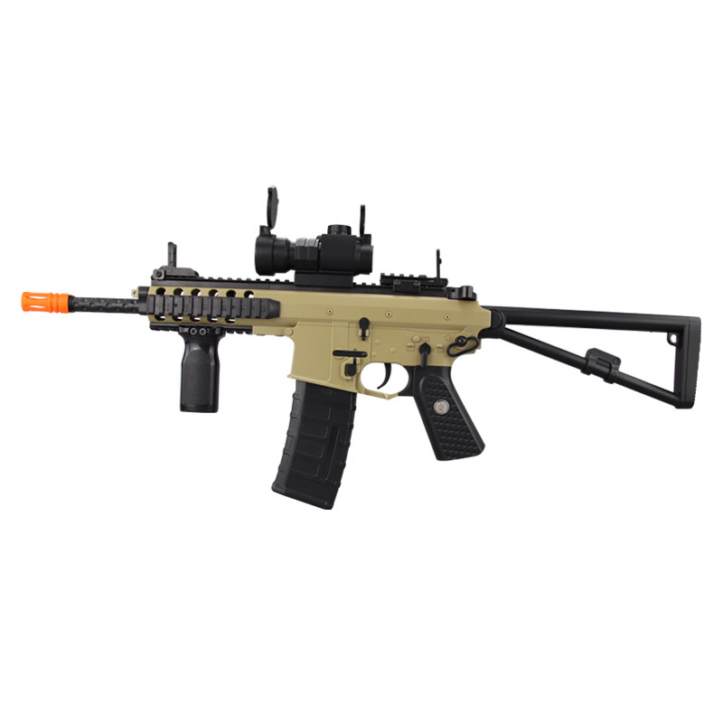 乐辉hk416下供弹水弹枪电动连发成人cs玩具枪m4改装水蛋枪儿童