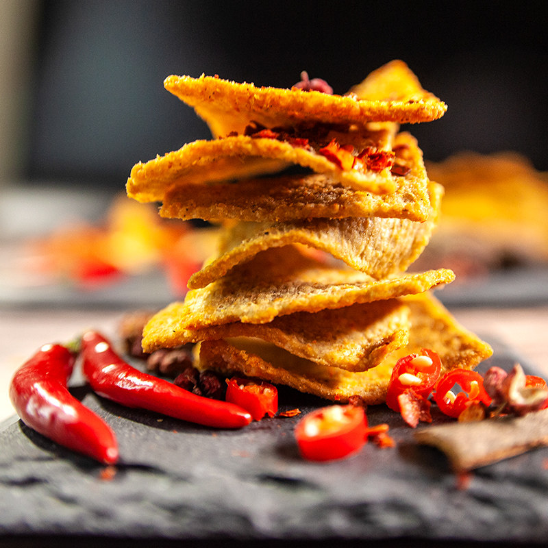 花椒椒巴世家手工锅巴158g4袋陕西特产麻辣膨化食品