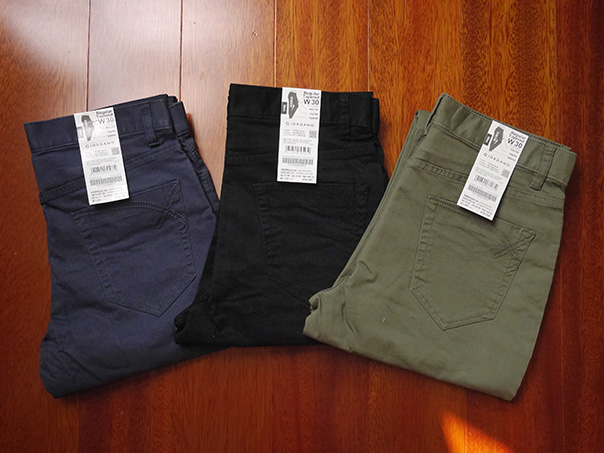 正品佐丹奴弹力休闲裤 男装时尚百搭修身棉裤长裤  01118027男裤