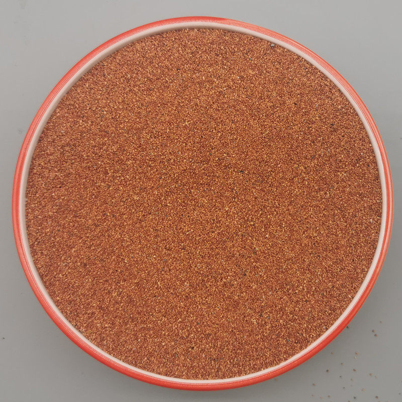 鱼缸三湖化妆细化黄色底河造景南美面沙底砂造景