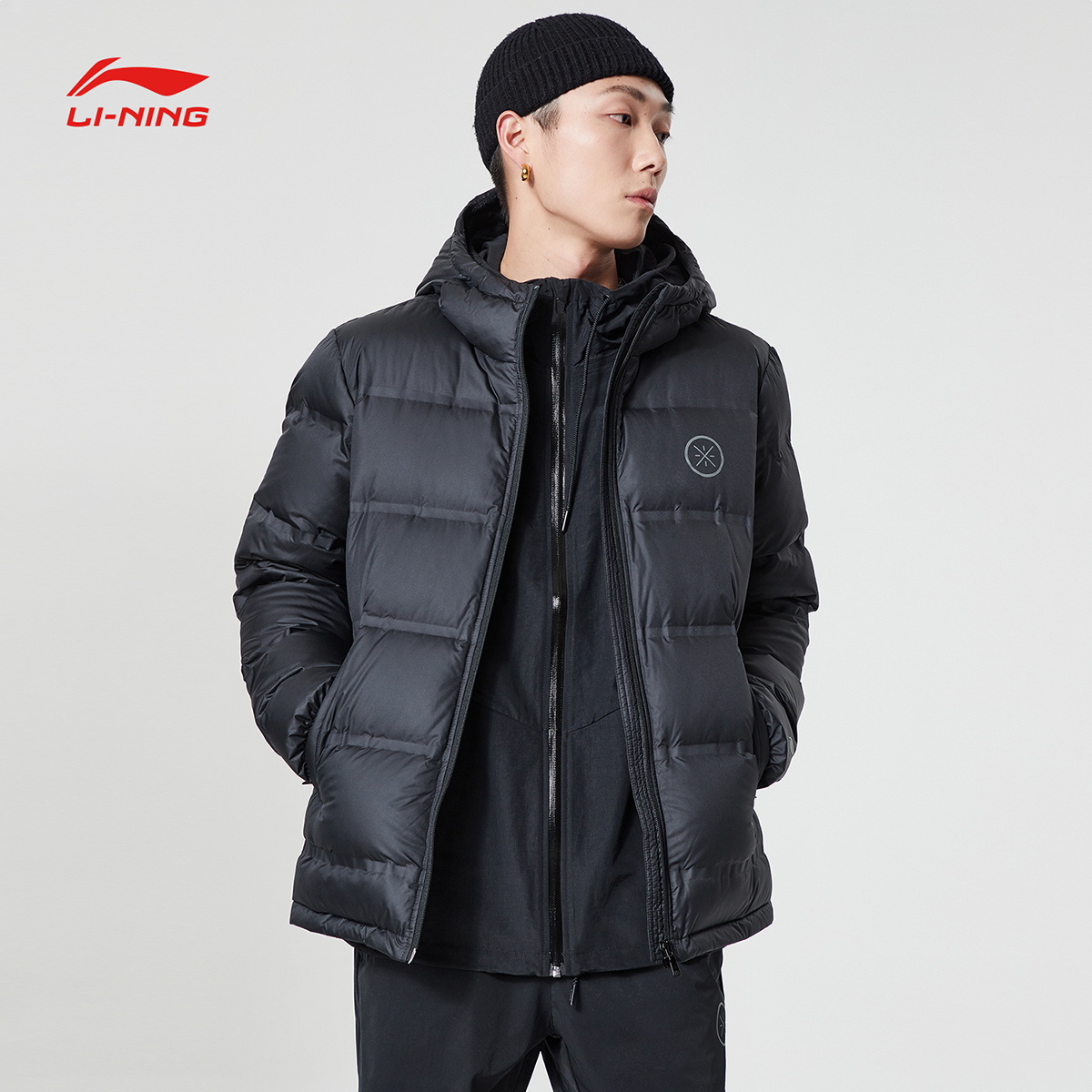 李宁短款羽绒服男士2020新款韦德系列运动羽绒服