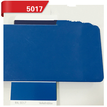劳尔ral5015天蓝色5017交通5002群青蓝5005信号手摇金属漆