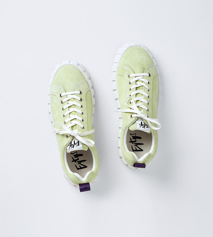 现货eytysodessa北欧潮牌锯齿厚底增高帆布女鞋帆布鞋