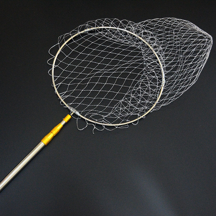 鱼网大鱼抄网可折叠不锈钢套装组合全套伸缩钓鱼抄网