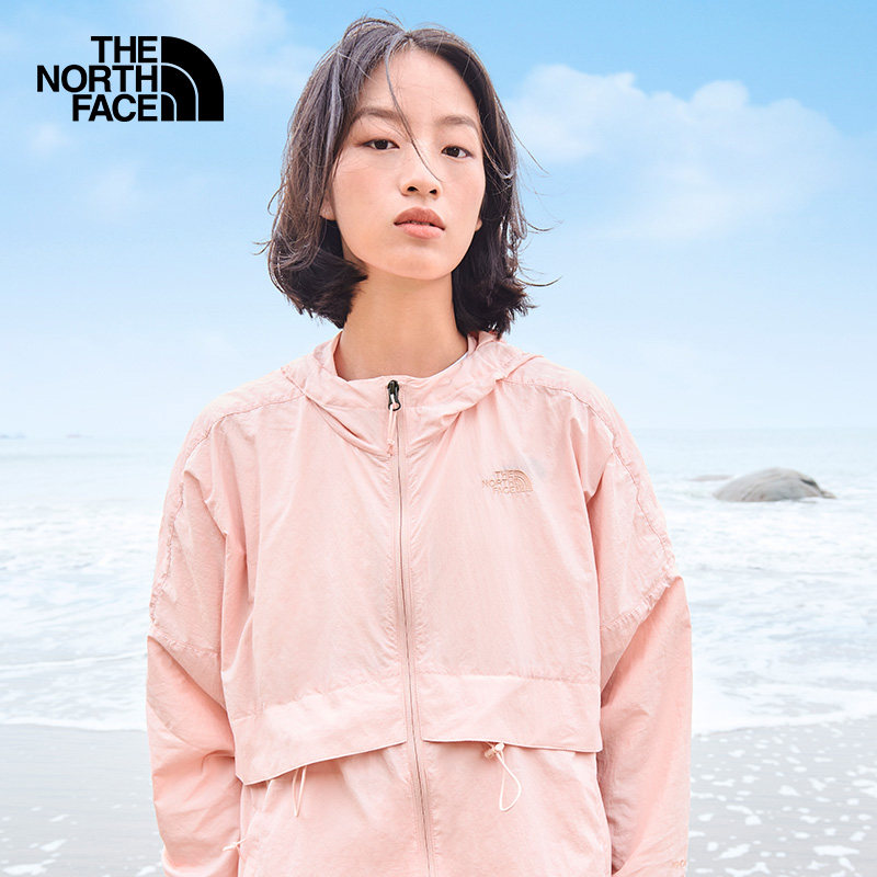 thenorthface北面皮肤衣女防紫外线户外防晒防风春季5jxq防晒衣