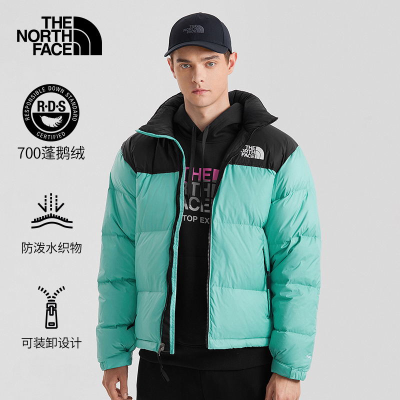 爱打扮(www.idaban.cn)，TheNorthFace北面1996Nuptse羽绒外套潮牌经典ICON上新鹅绒|3C8D