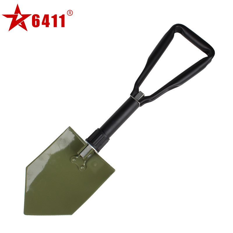 工兵6411多功能q2便携折叠铁锹铲子小锹户外工兵铲