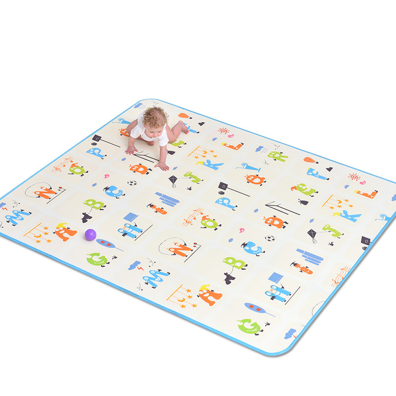 澳乐xpe宝宝爬行垫加厚客厅婴儿爬爬垫家用无味小孩儿童垫子地垫